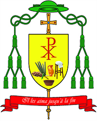Coat of arms Bp Martin Tine fr s