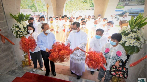 La nouvelle construction de la Maison Provinciale et de la Chapelle de POLA