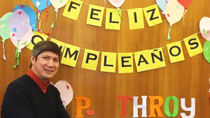 Pr&eacute;sentation du P. Throy Monserate Fuentebella, sss