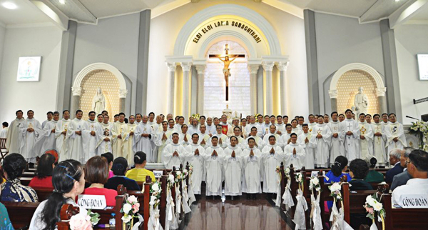 The Ordination Mass at Khiet Tam Church, Thu Duc, Ho Chi Minh City,  Viet Nam