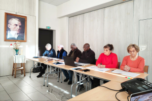 Les amis du P&egrave;re Eymard en Assembl&eacute;e g&eacute;n&eacute;rale &agrave; La Mure, France