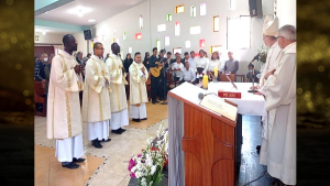 Ordination diaconale Paroisse San Crist&oacute;bal Lima, P&eacute;rou