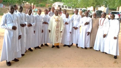 Noviciat « Le Cénacle »: première profession religieuse de 11 novices de l’Afrique