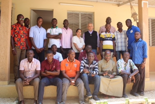 Visite du Conseil g&eacute;n&eacute;ral au noviciat &laquo; Le C&eacute;nacle &raquo; de Koudiadi&egrave;ne