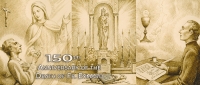 May 23, 1855 - Father Eymard placed the project of his Constitutions on the altar of Mary