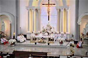 Ouverture de l&rsquo;ann&eacute;e jubilaire pour le 50e anniversaire de la pr&eacute;sence de la Congr&eacute;gation SSS au Vietnam