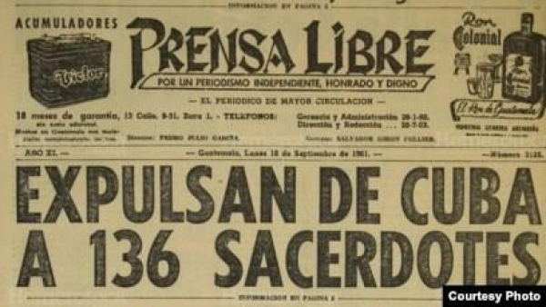 HISTOIRE: Fondation de la Congr&eacute;gation &agrave; La Havane, Cuba