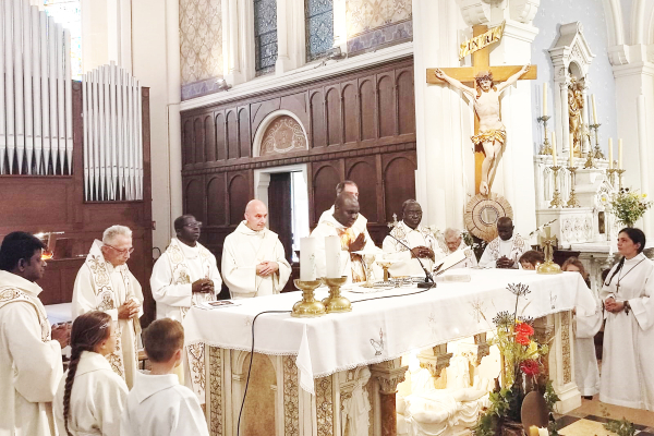 C&eacute;l&eacute;bration de la f&ecirc;te  de Saint Pierre-Julien Eymard &agrave; La Mure
