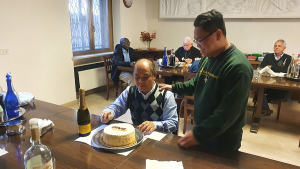 Au revoir p&egrave;re Justin