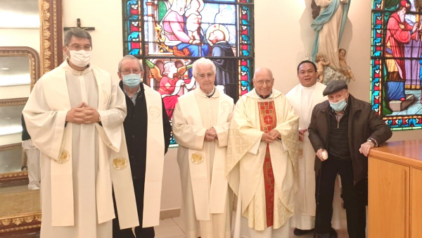 60 anni di sacerdozio P. José María Lasierra Bernad sss