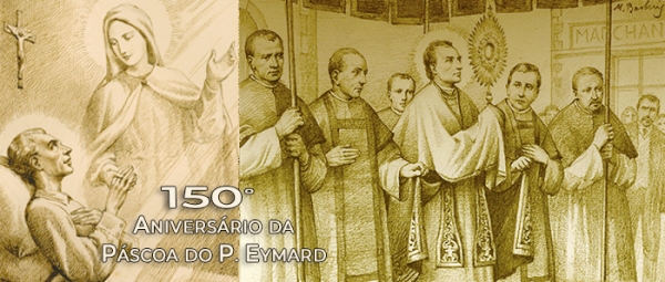 25 de maio de 1845 - p. Eymard durante uma procissão de Corpus Christi en São Paulo en Lyon