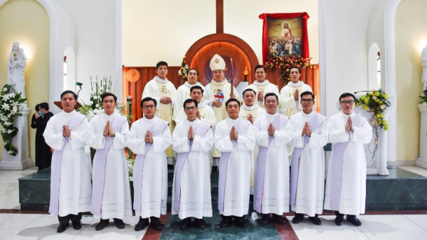 Ordenación al Diaconado y Presbiterado en la Provincia de los Mártires Vietnamitas