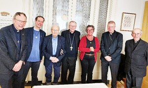 Le Cardinal Parolin a rendu visite aux P&egrave;res du Saint-Sacrement dans la Chapelle du B&eacute;guinage &agrave; Amsterdam