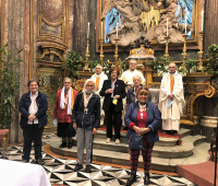 Santa Maria di Piazza à Turin fête les 25 ans de promesse dans l’Agrégation du St Sacrement